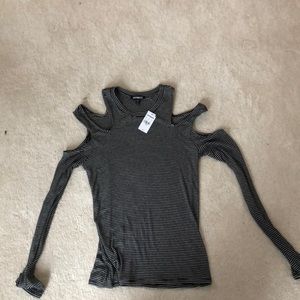 Off the should shirt